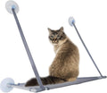 Cat Window Perch,Cat Window Hammock Seat Extra Large Screw Suction Cups Cat Beds for Indoor Cats,High Weight Capacity 360° Sunny Seat
