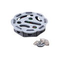Interactive Cat Toy Puzzle Toys for Indoor Cats Felt Maze Box Kittern Toys S Self Ppet Cat Gamelay Fun Exercise Hide Seek Moving Cat Toy for Bored Cats Encourages Hunting Instincts